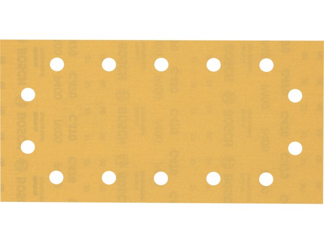 EXPERT C470 brusni papir s 14 luknjami za ekscentrične brusilnike, Dimenzije: 115x230mm, Zrnatost: 400, 2608900866